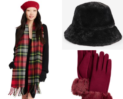 Winter clothing items ❄❄❄ cover photo collage