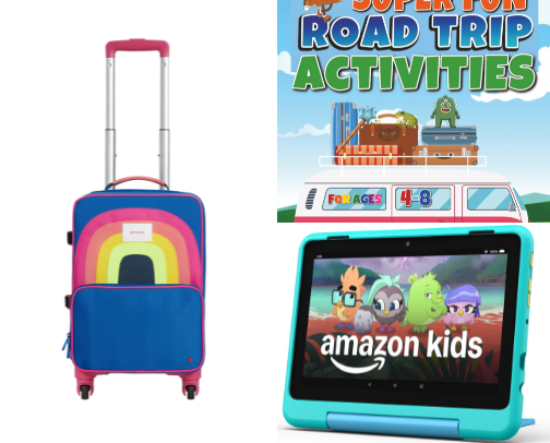 Things I always carry when travelling with my 5 year old cover photo collage