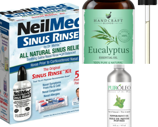 My Go-To Natural Allergy Relief (Dust & Cat Edition) cover photo collage