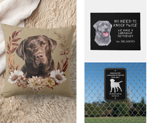Love Your Labrador Retriever Dog cover photo collage