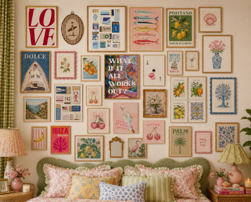 Amazon Eclectic Wall Collage Inspiration 📸 cover photo collage