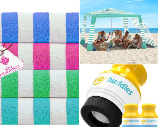 Beach Essentials You Didn’t Know You Needed cover photo collage