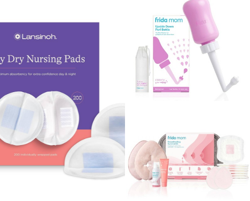 post partum must haves cover photo collage