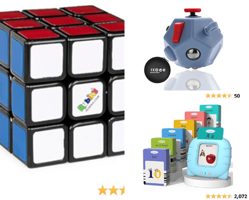 Toys Recommended for individuals with disabilities cover photo collage