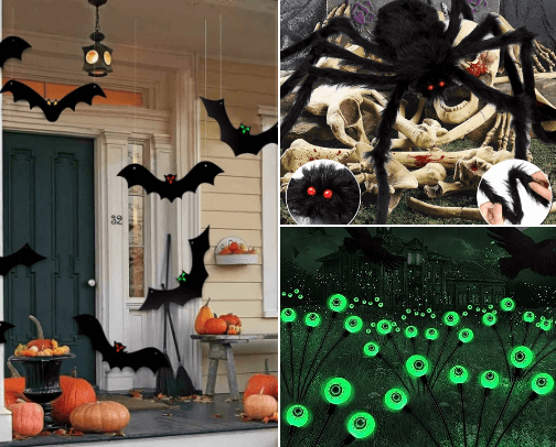 spooktacular halloween haul cover photo collage