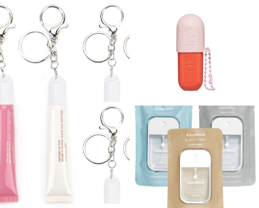 Wearable Skincare: 2026 Bag Charm Beauty Essentials cover photo collage