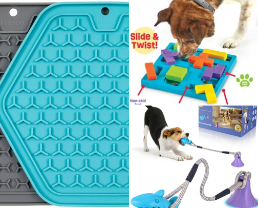 Indoor Doggy Enrichment Pack cover photo collage