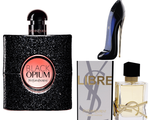 Best perfumes for women cover photo collage