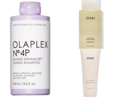 Blonde hair care routine cover photo collage