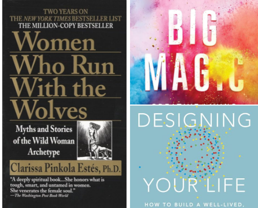 Change and Moving Book Recs cover photo collage