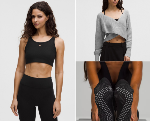 Eyeing and buying | Lululemon cover photo collage