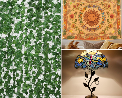 cute room decor for boho 🍵 cover photo collage