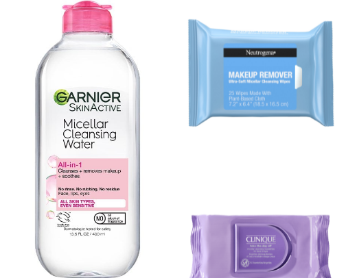 MY TOP MAKEUP REMOVER. cover photo collage