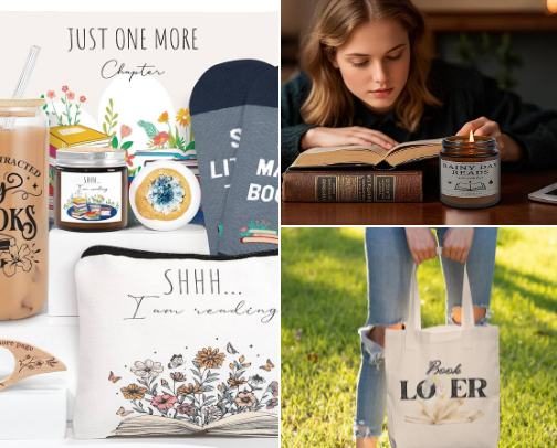Gifts For The Ultimate Book Lover cover photo collage