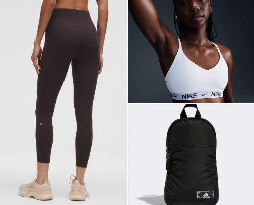 best clothes for workouts cover photo collage