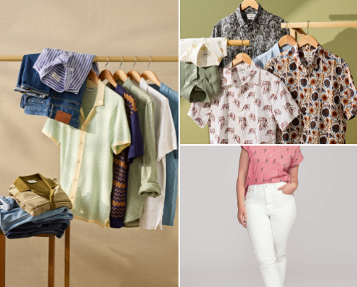 Bonobos fashion and style cover photo collage