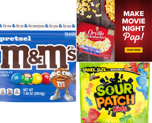 Movie Night Must-Haves cover photo collage