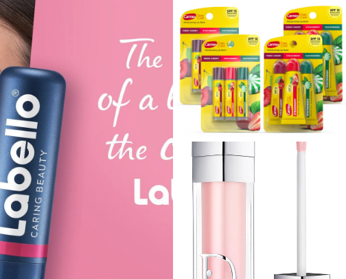 the best lip products🎀 cover photo collage
