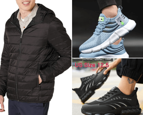 Clothing and Accessories cover photo collage