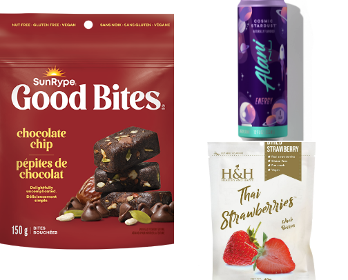 Safe snacks/energy drinks for 75 hard 🍓🍎🍊   Everything gluten free cover photo collage