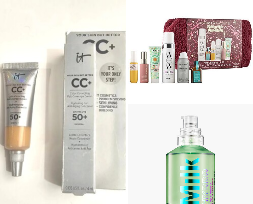 Make-up cover photo collage