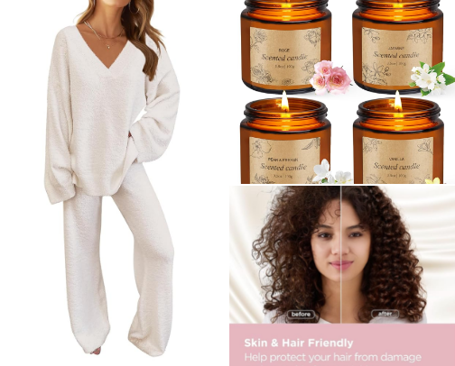 Weekend Self-Care Glow-Up (Amazon Finds) cover photo collage