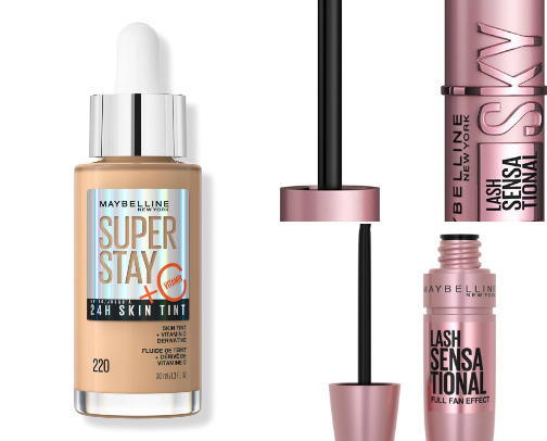 Maybelline🥇🎨 cover photo collage