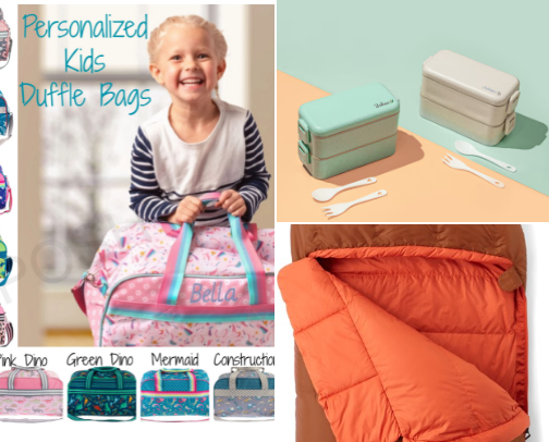 Items for travelling with kids cover photo collage