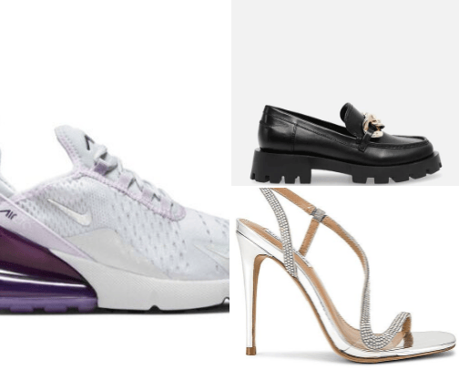 Shoes cover photo collage