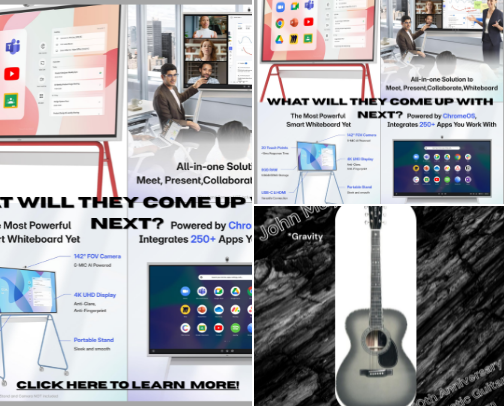 **Vibes w/ Music & Entertainment cover photo collage