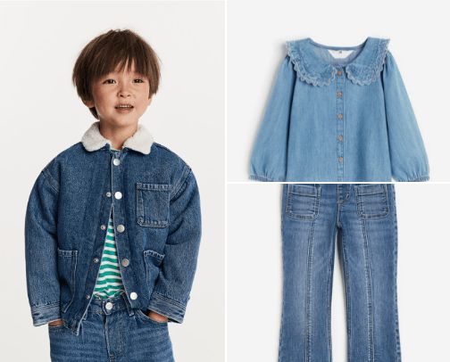 girl clothing cover photo collage