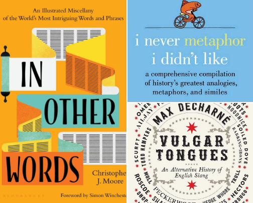 Best Books for Word Nerds cover photo collage