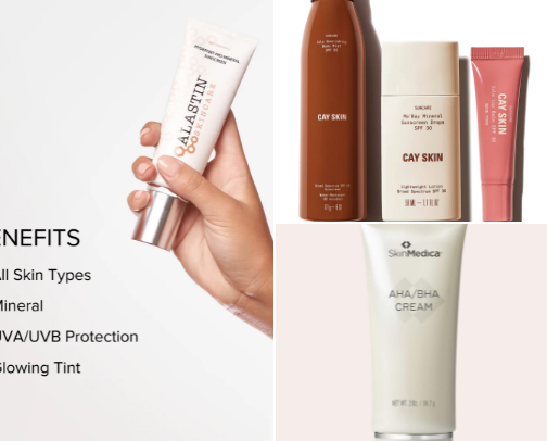 Skincare For Glowy Skin cover photo collage