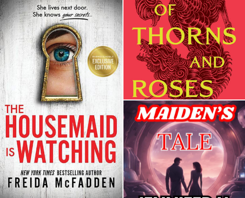 Books for the bookworms cover photo collage