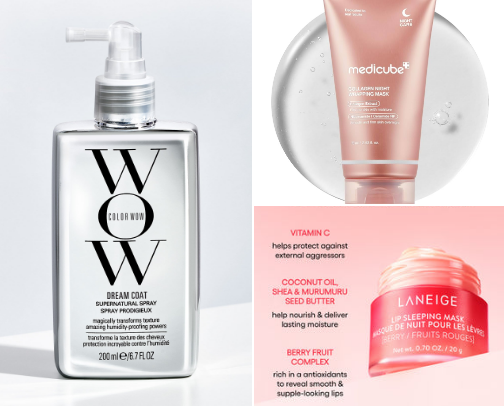 My favorite beauty recs cover photo collage