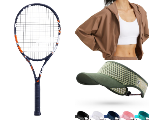 Tennis & Running Essential’s (Beginners Edition) 👟🎾 cover photo collage