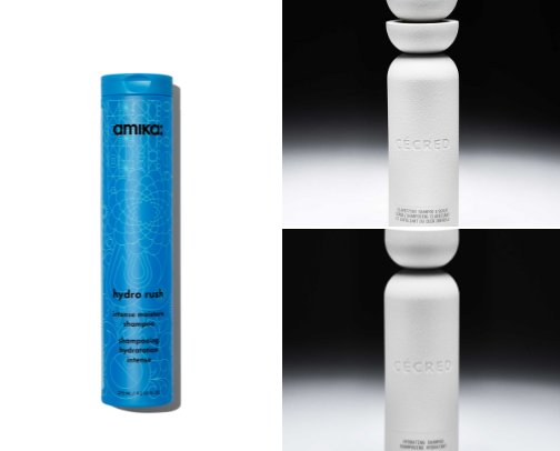 Natural Hair Care Products for dry hair cover photo collage