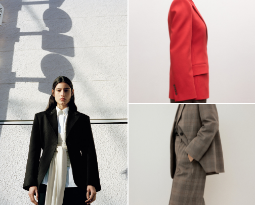 Suits, blazers and trousers for special and formal occasions. cover photo collage