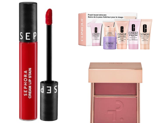 Top beauty products from sephora cover photo collage