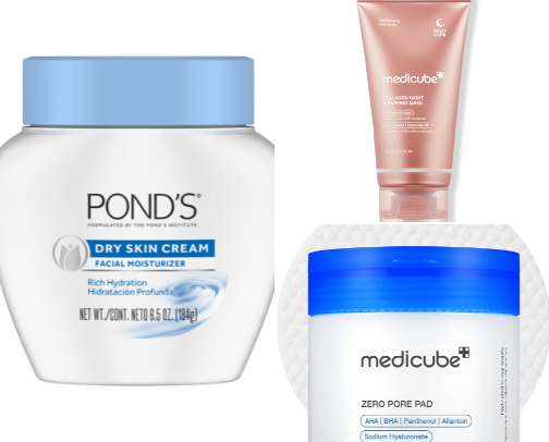 Skincare staples I always go back to.🧖🏾‍♀️ cover photo collage