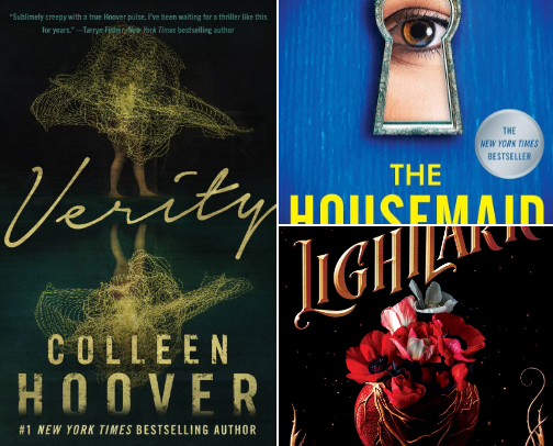 My favorite book recs cover photo collage