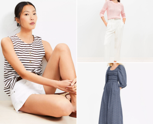 Workwear from Loft cover photo collage