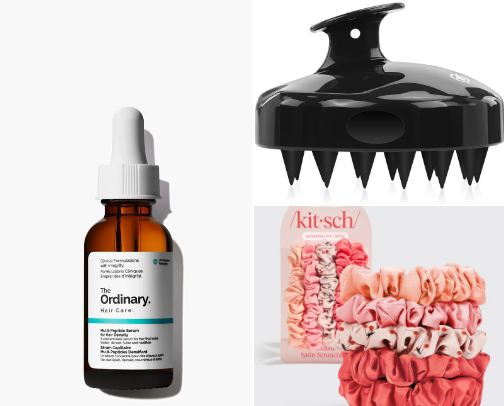 Must haves for your hair cover photo collage