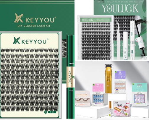 Best Lash Clusters cover photo collage