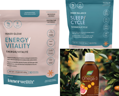 Heath + Wellness Supplements cover photo collage