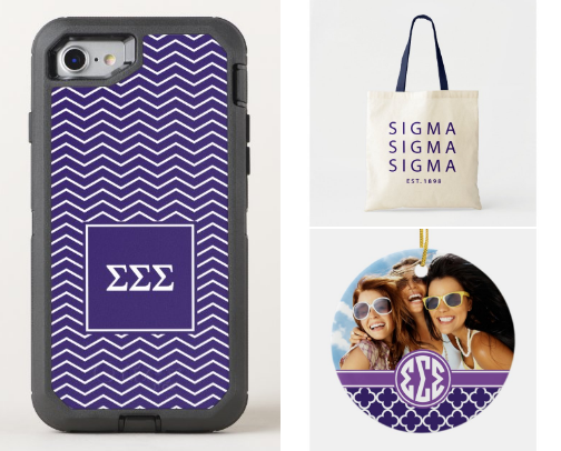 Big & Lil Gifts for Sigma Sigma Sigma cover photo collage