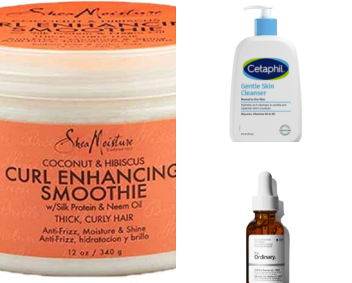Hair, hygiene, and beauty cover photo collage