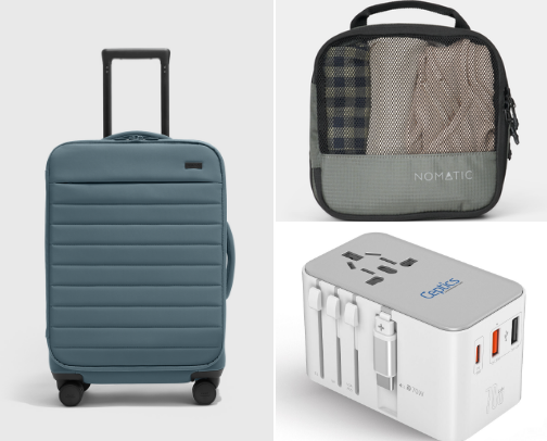 Travel Essentials I Never Fly Without cover photo collage