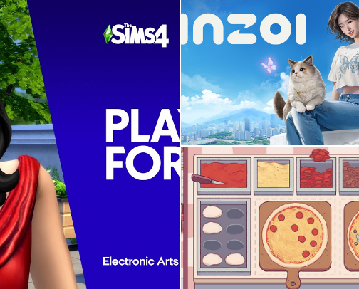 Fav games cover photo collage