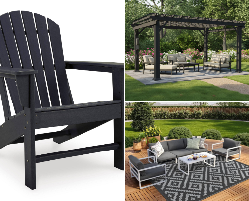 Outdoor oasis cover photo collage